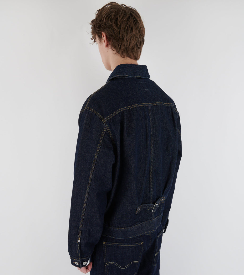 Belmar Jacket Blue Rinsed