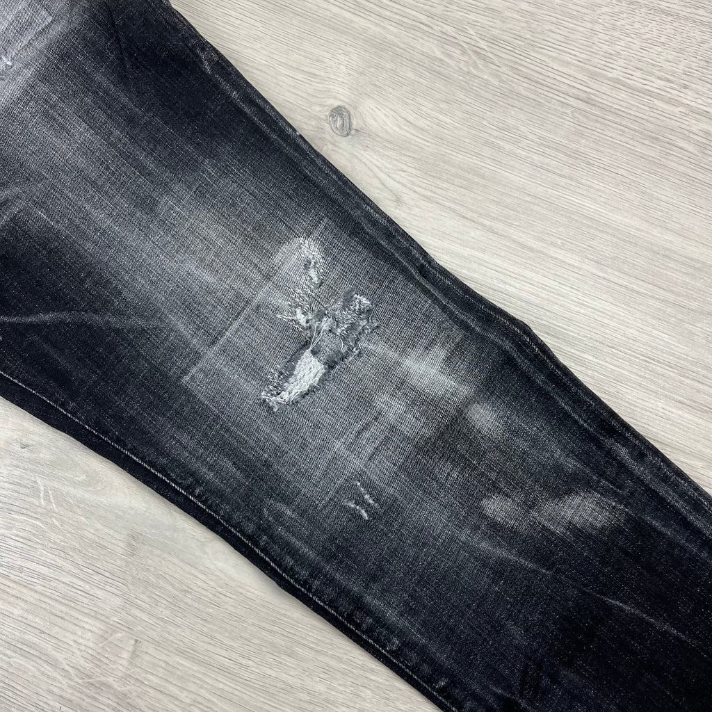 7TH HVN Slim Jeans - Black