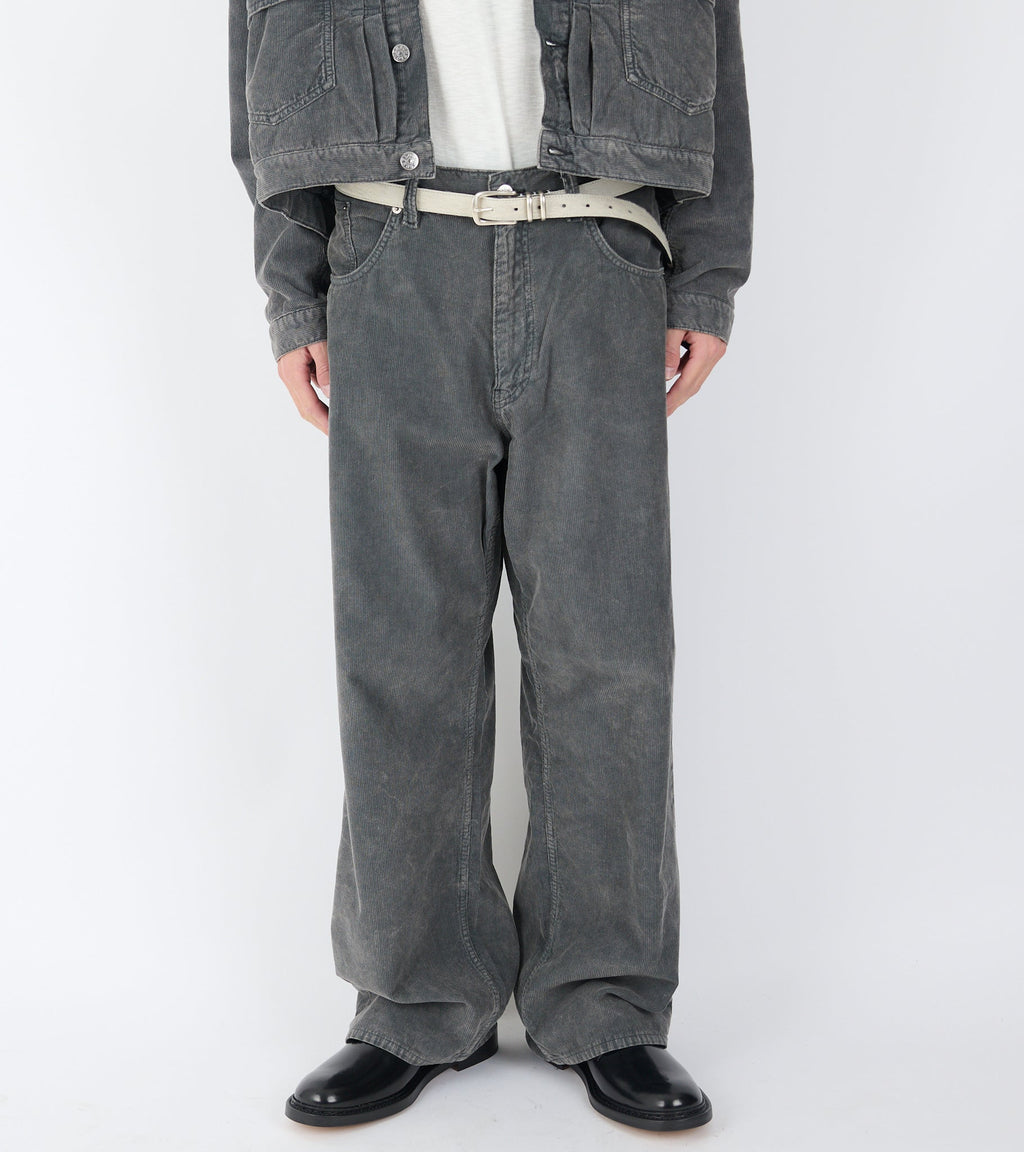 Super Wide Jeans Dark Grey