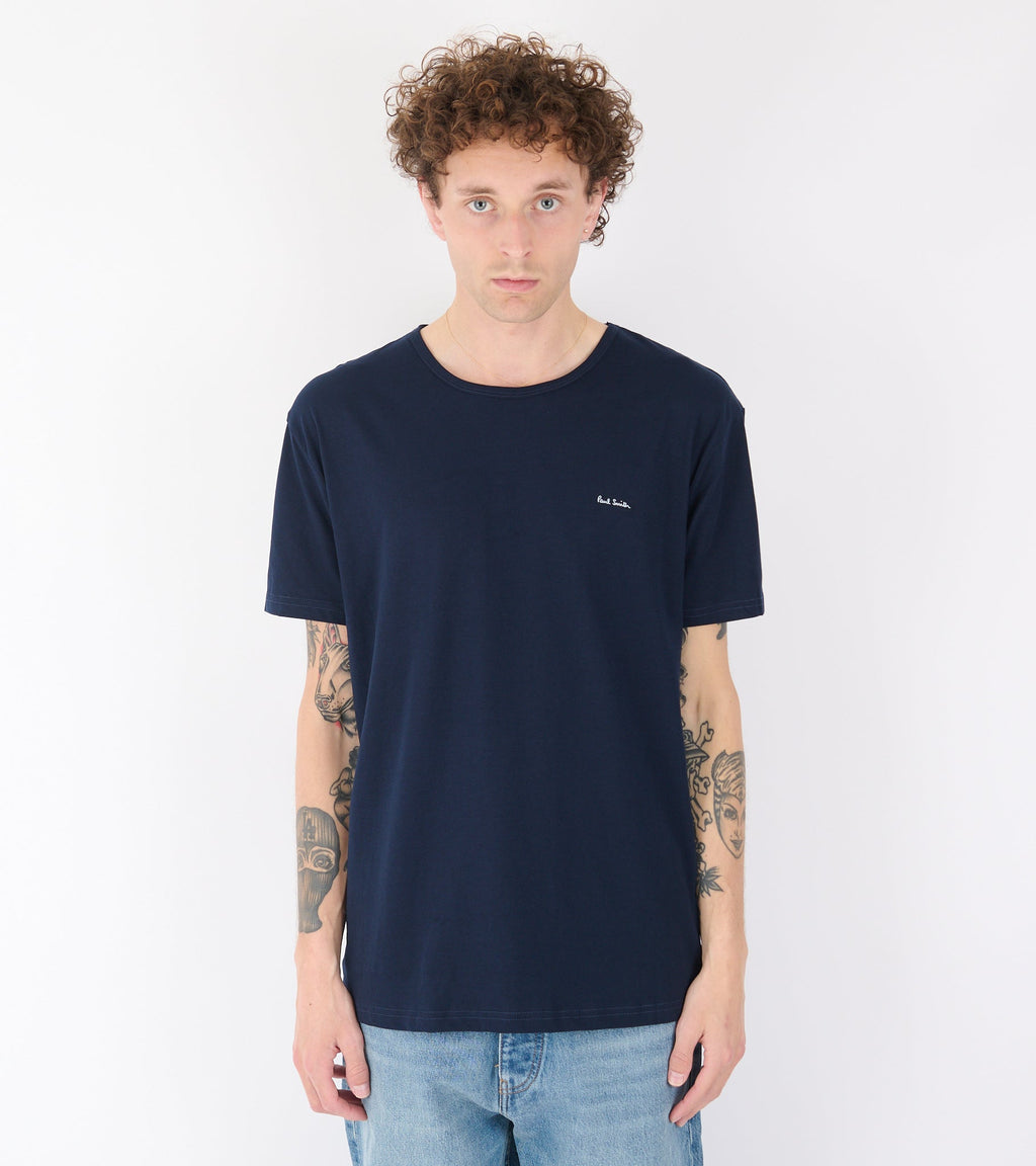 Organic Cotton Crew Neck T-Shirts Black/White/Navy