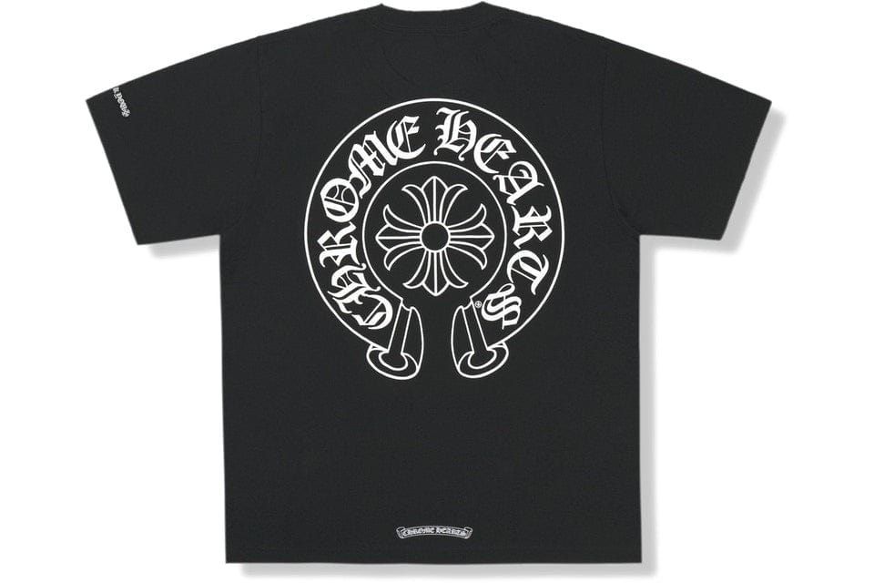 CHROME HEART HORSE SHOE POCKET T-SHIRT BLACK