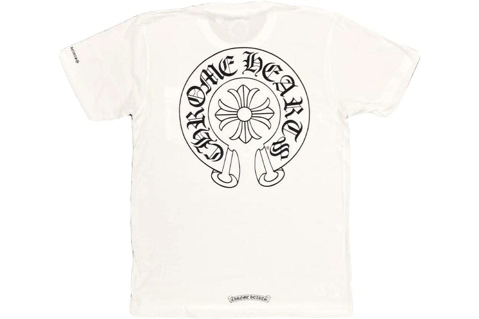 CHROME HEART SHOE LOGO POCKET T-SHIRT WHITE
