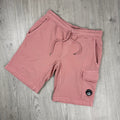 CP Company Jersey Shorts - Pale Mauve