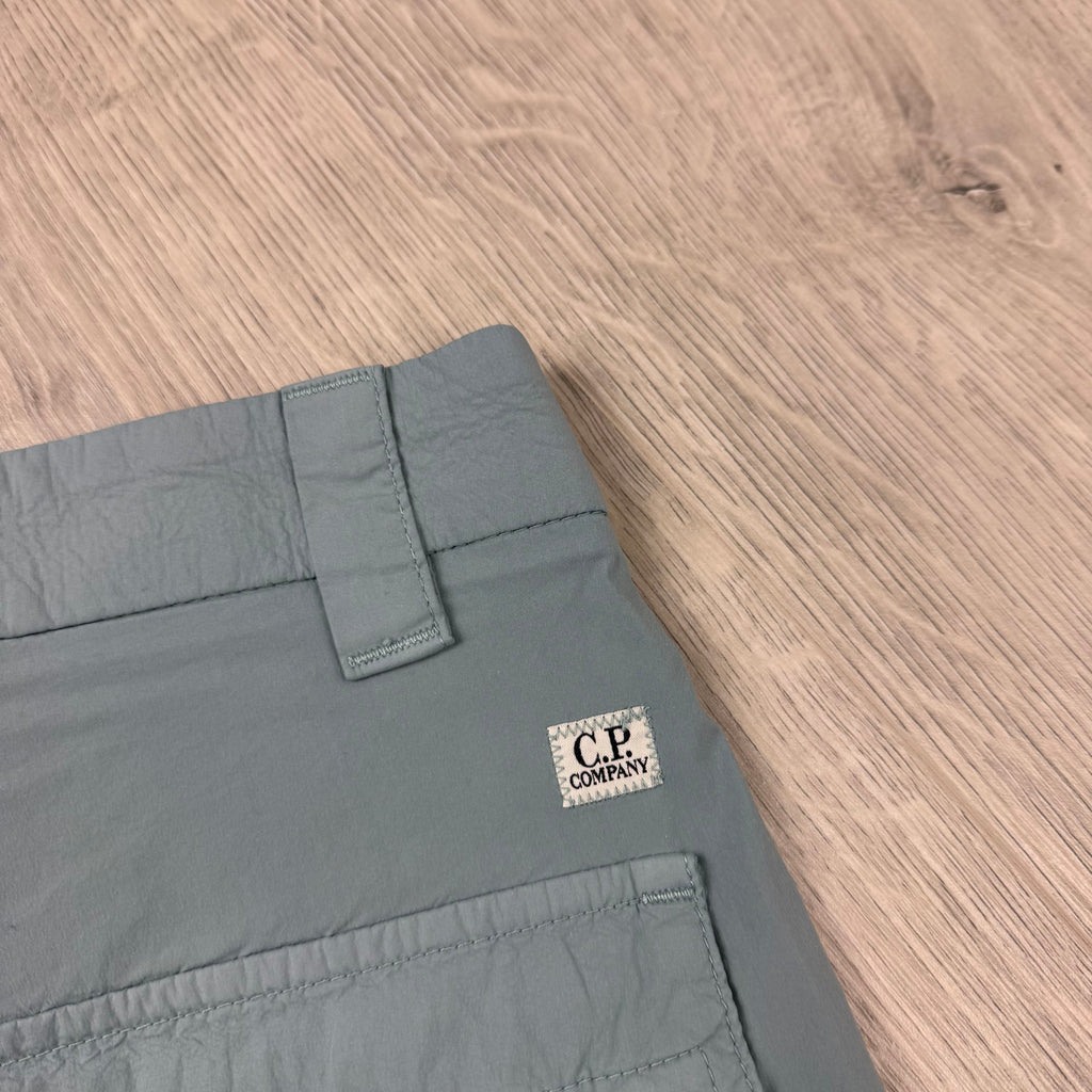 CP Company Cargo Shorts - Silver Blue