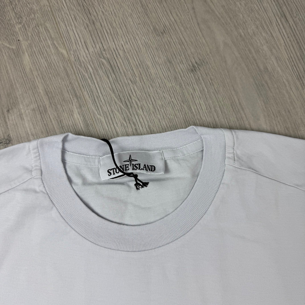 Stone Island Patch T-Shirt - Sky Blue