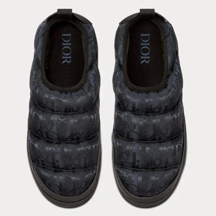 Dior Quilted Oblique Snow Slippers