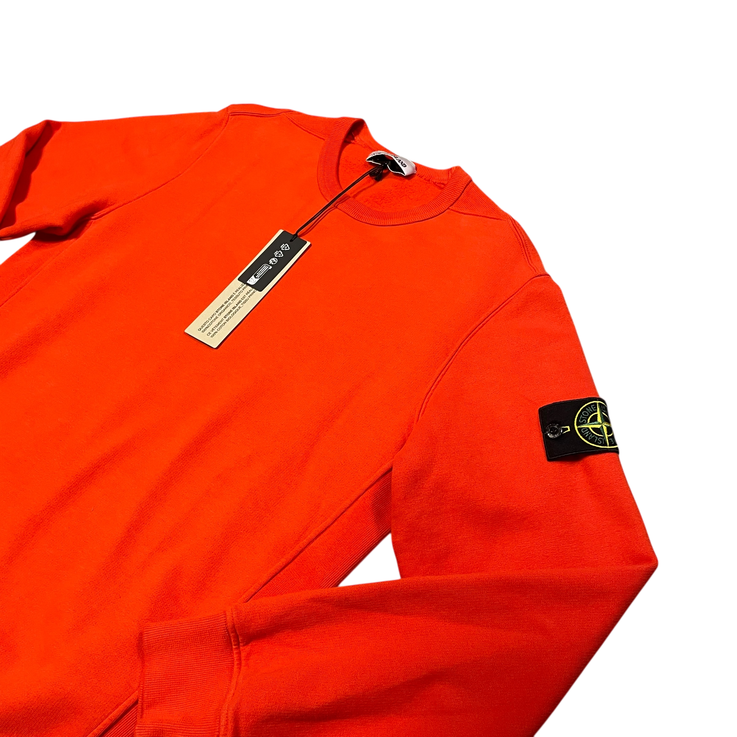 Stone Island Organic Cotton Basic Sweater