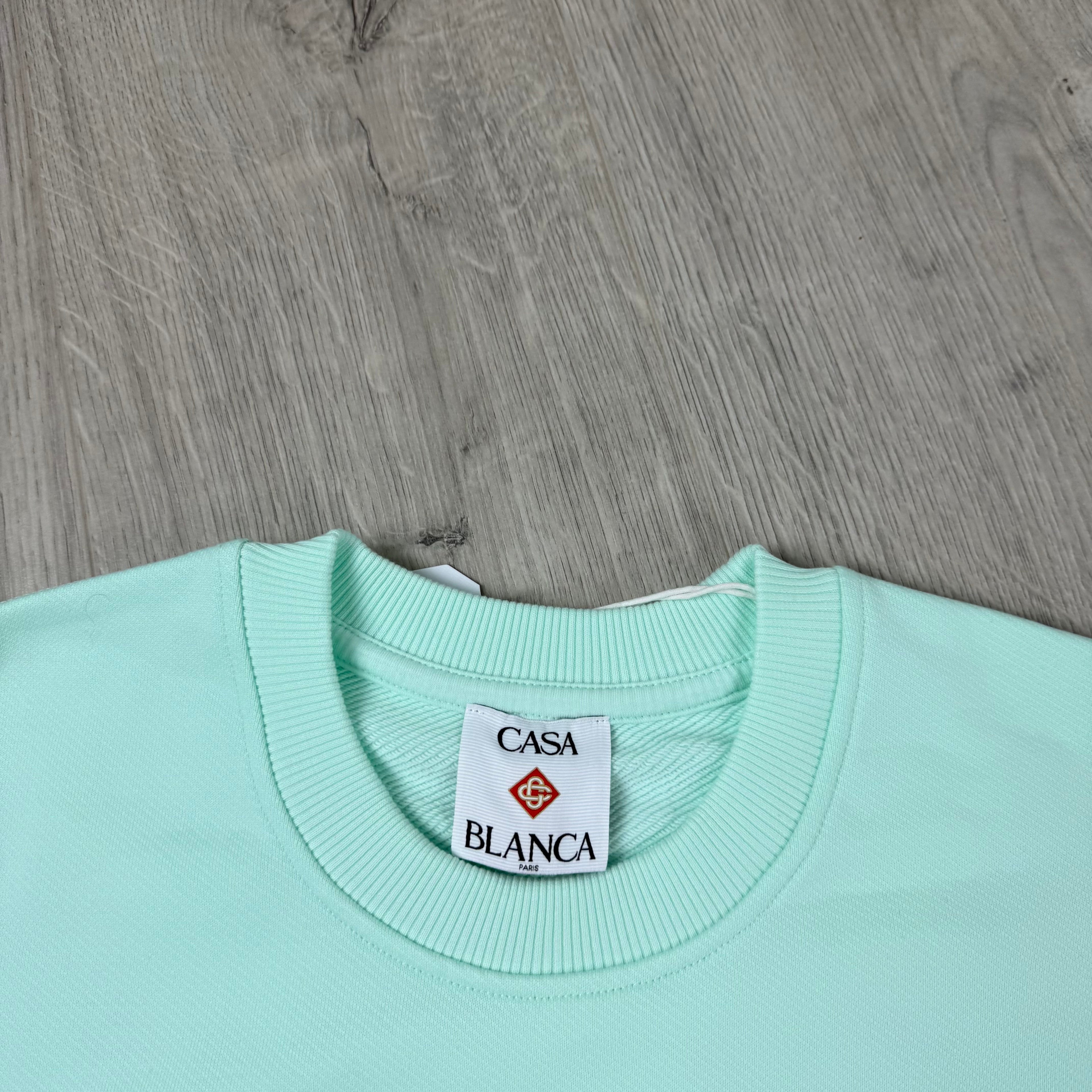 Casablanca 'Sunset Valley' Sweatshirt - Mint