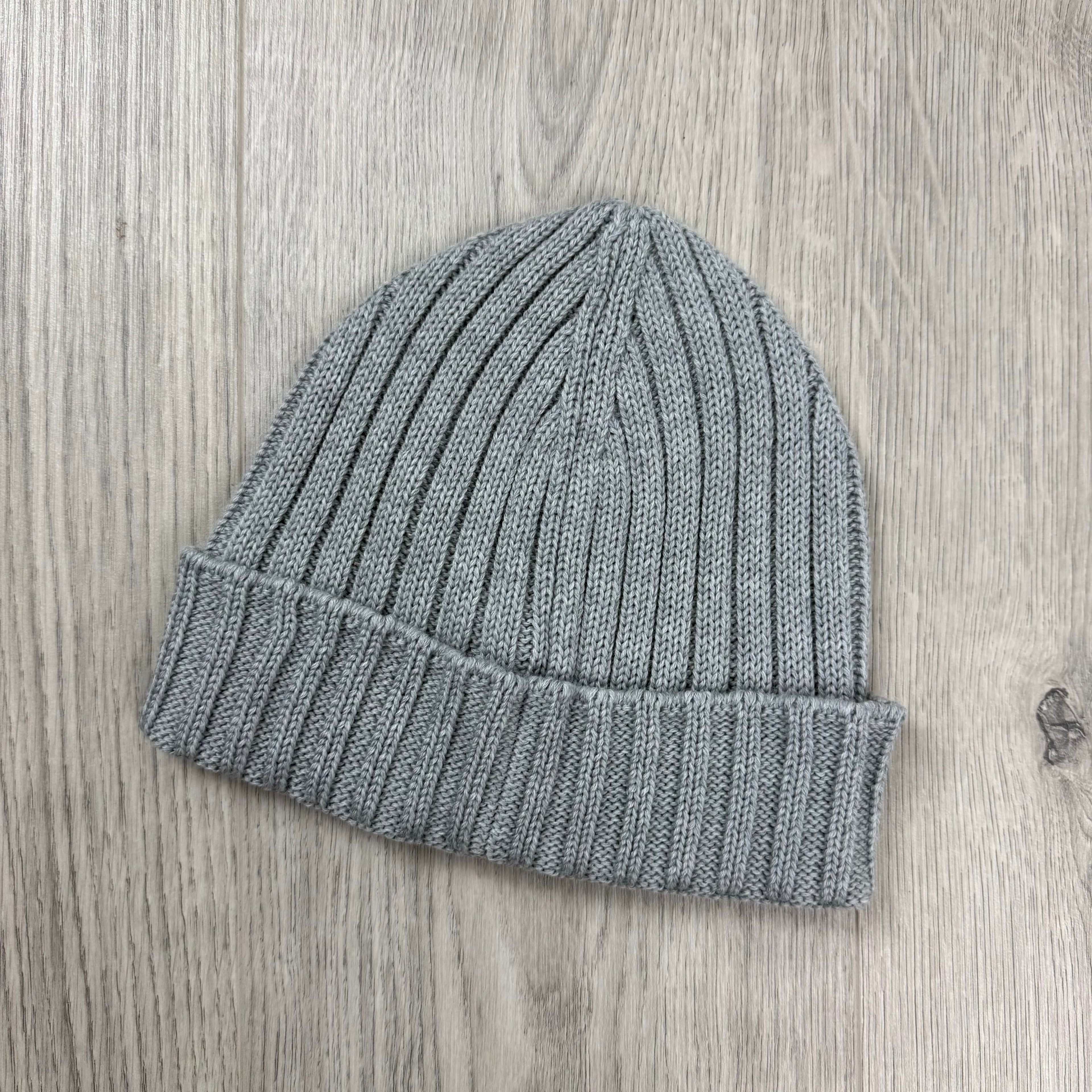 CP Company Patch Beanie - Moon Melange