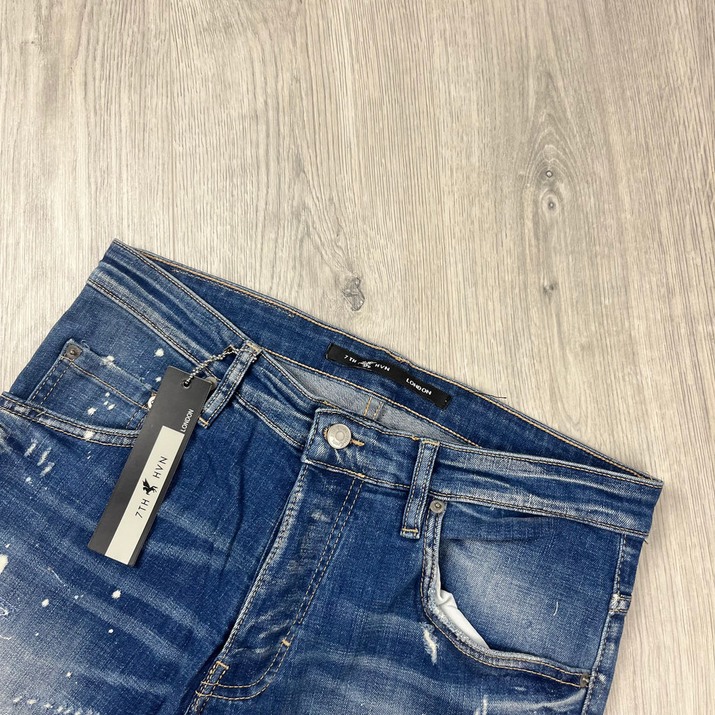 7TH HVN Slim Jeans - Blue