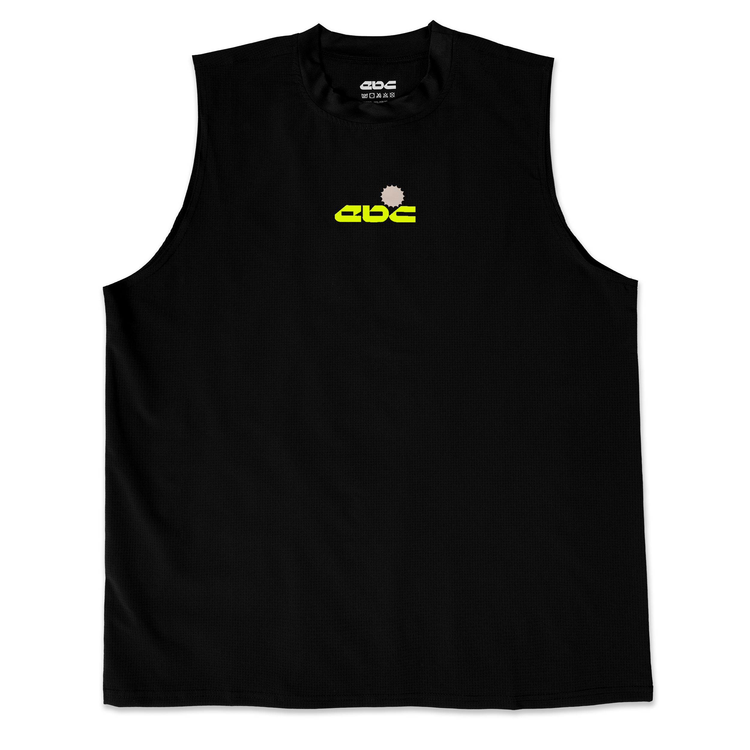EBC PERFORMANCE TANK BLACK/NEON GREEN