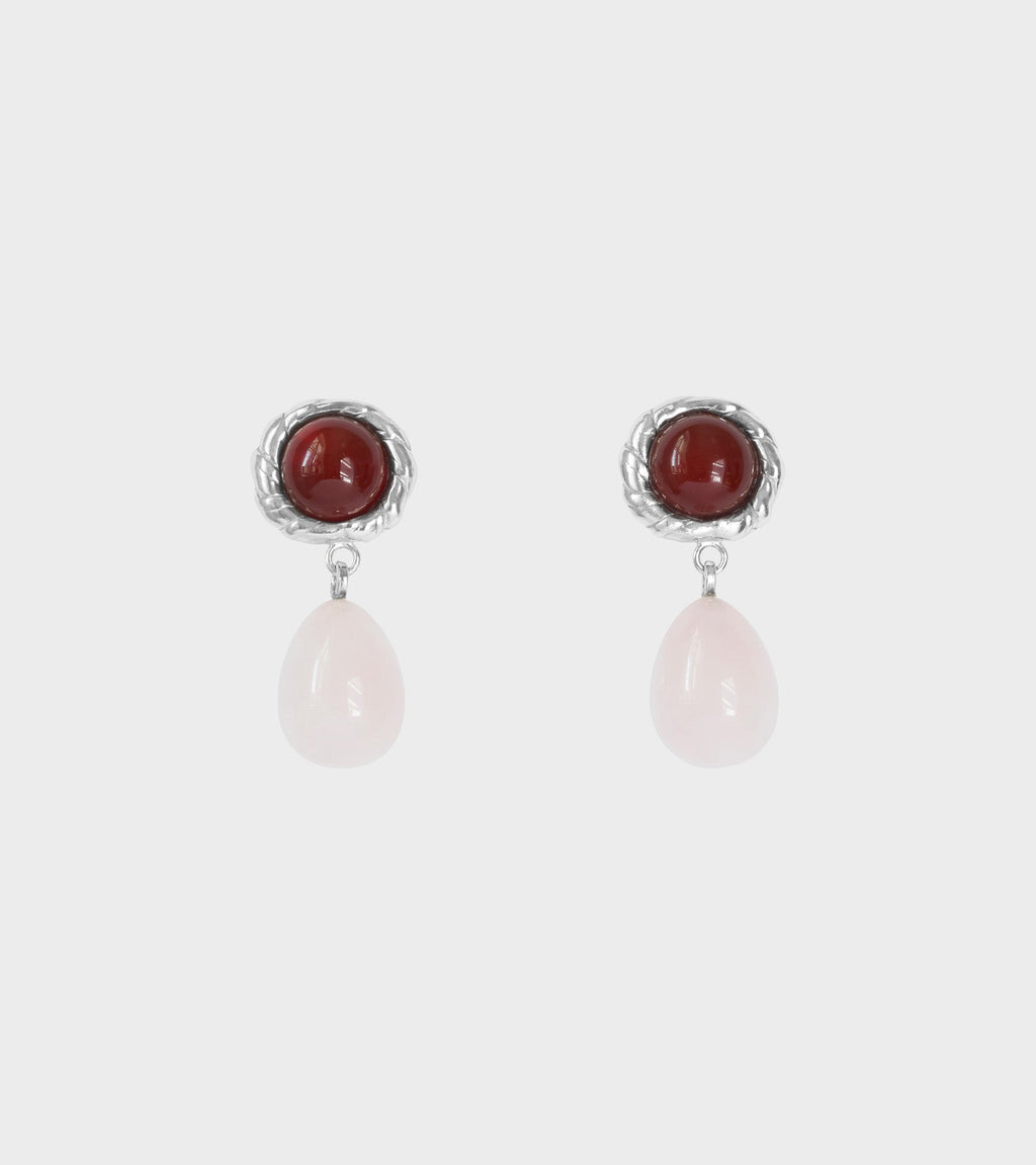 Emma Amore Earrings Silver