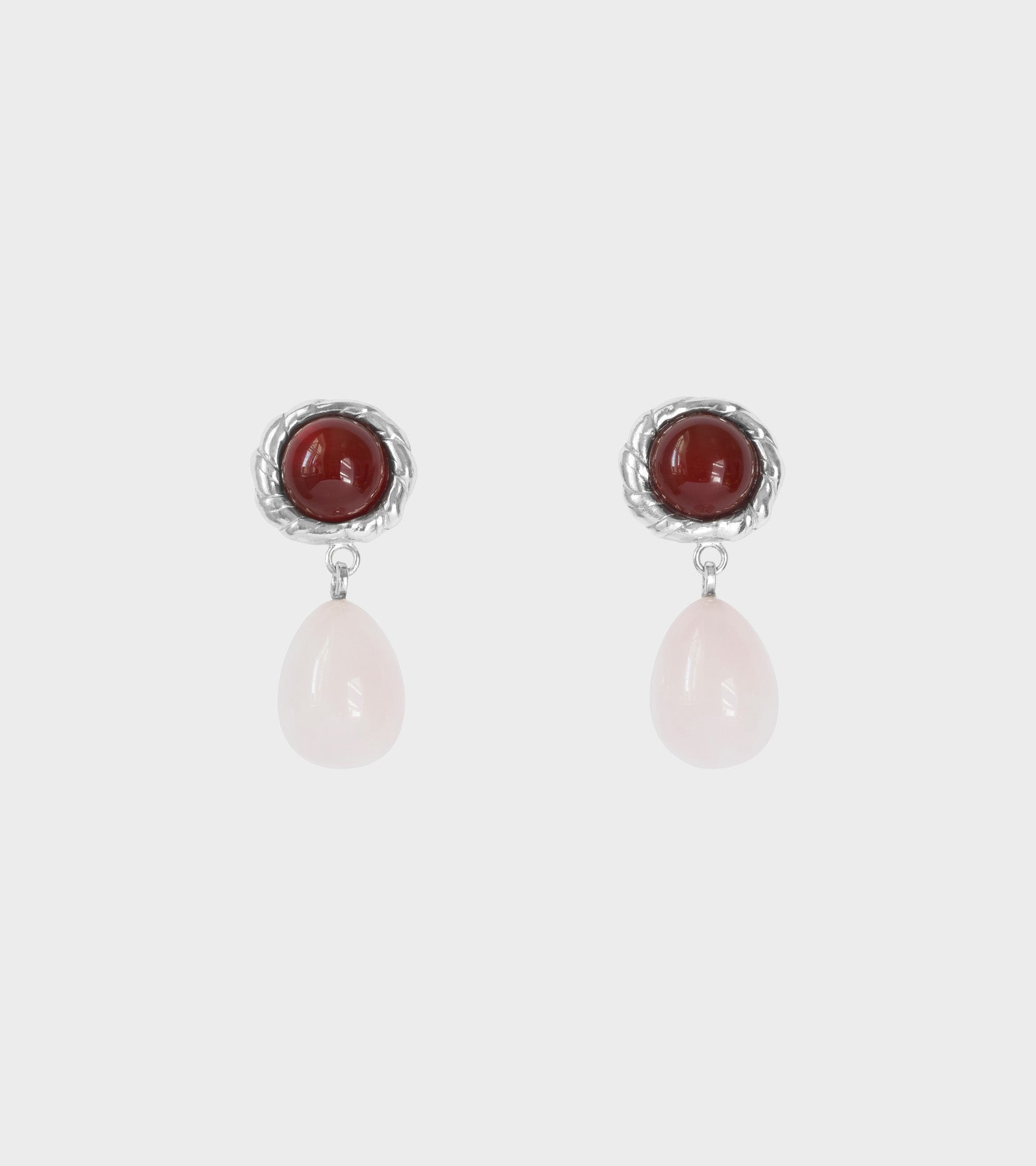 Emma Amore Earrings Silver