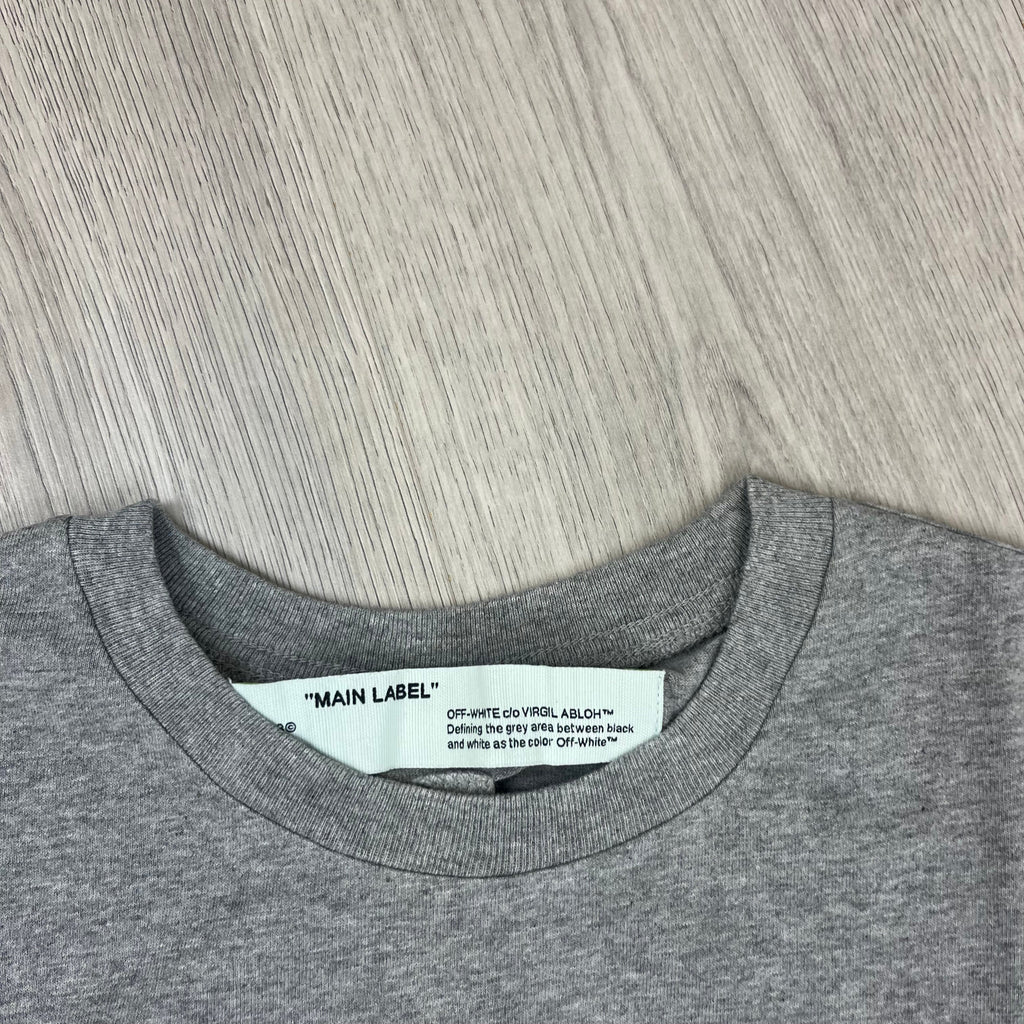 Off-White Graphic T-Shirt - Grey