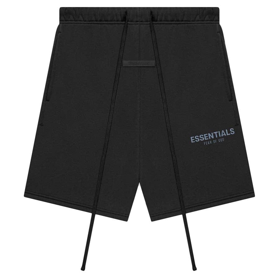ESSENTIAL FOG SWEAT SHORTS BLACK 2021