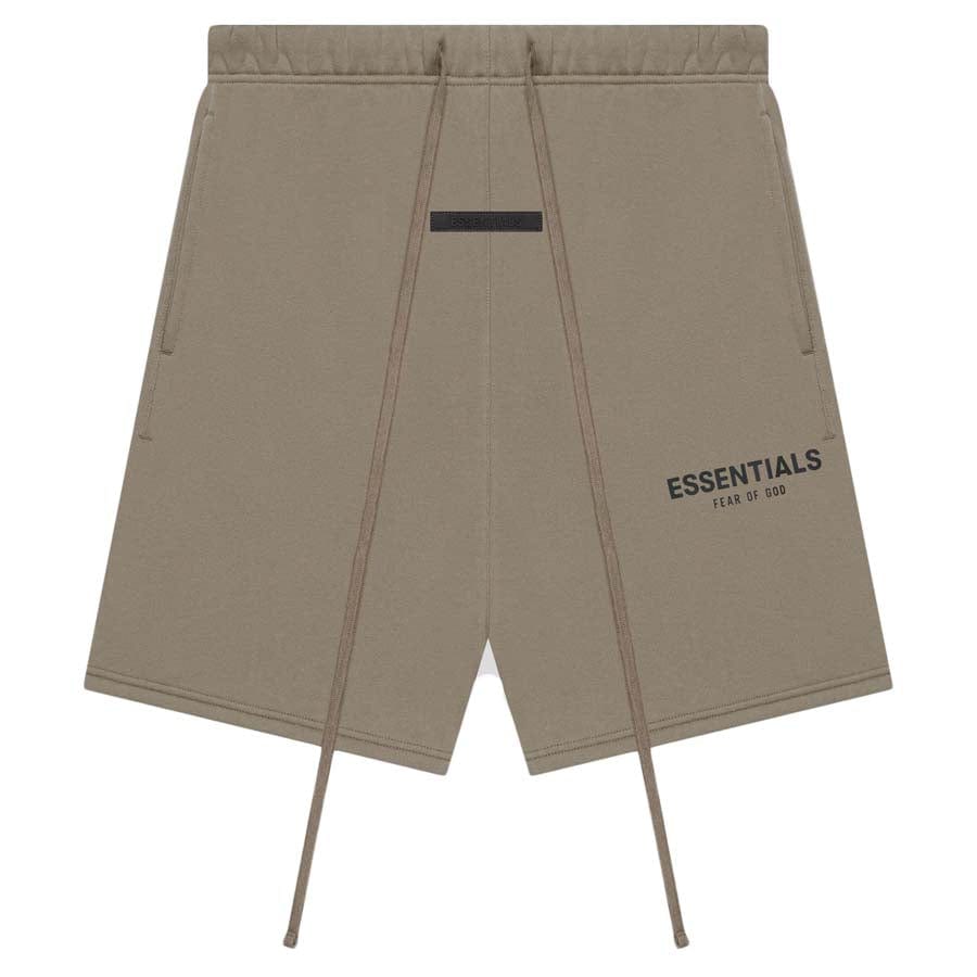 ESSENTIAL FOG SWEAT SHORTS TAUPE 2021