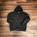 FELPA STONE COLORE NERO CON CAPPUCCIO