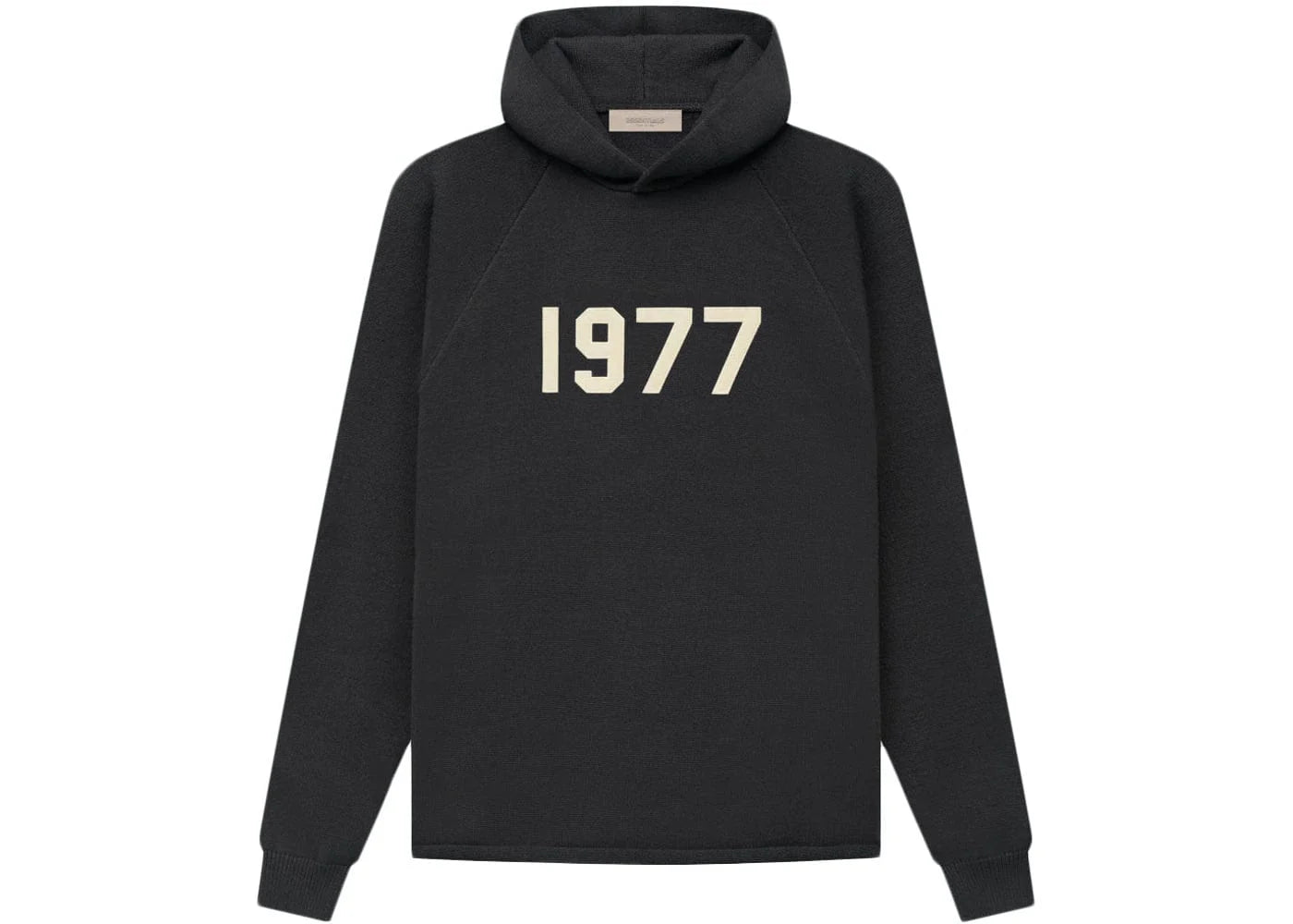 ESSENTIALS FOG 1977 KNIT HOODIE IRON