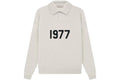 ESSENTIALS FOG 1977 KNIT POLO WHEAT