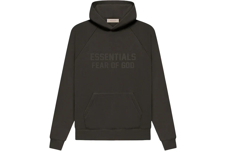 ESSENTIALS FOG HOODIE OFF BLACK