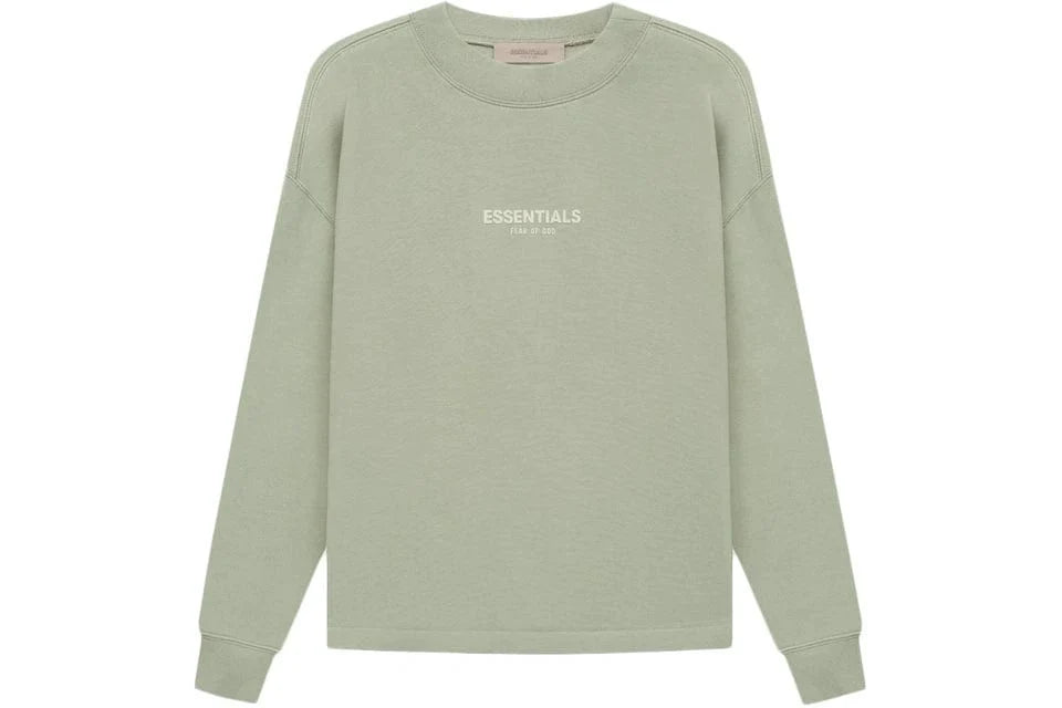ESSENTIALS FOG RELAXED CREWNECK SEAFOAM