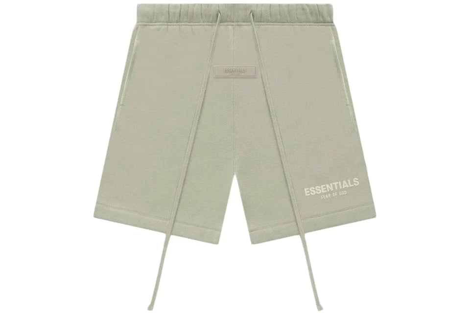 ESSENTIALS FOG SWEAT SHORTS SEAFOAM