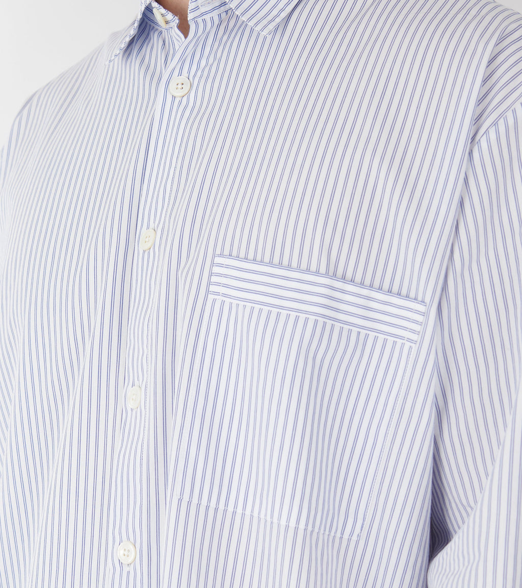 Pyjamas Relaxed Long Shirt Orchid Stripes