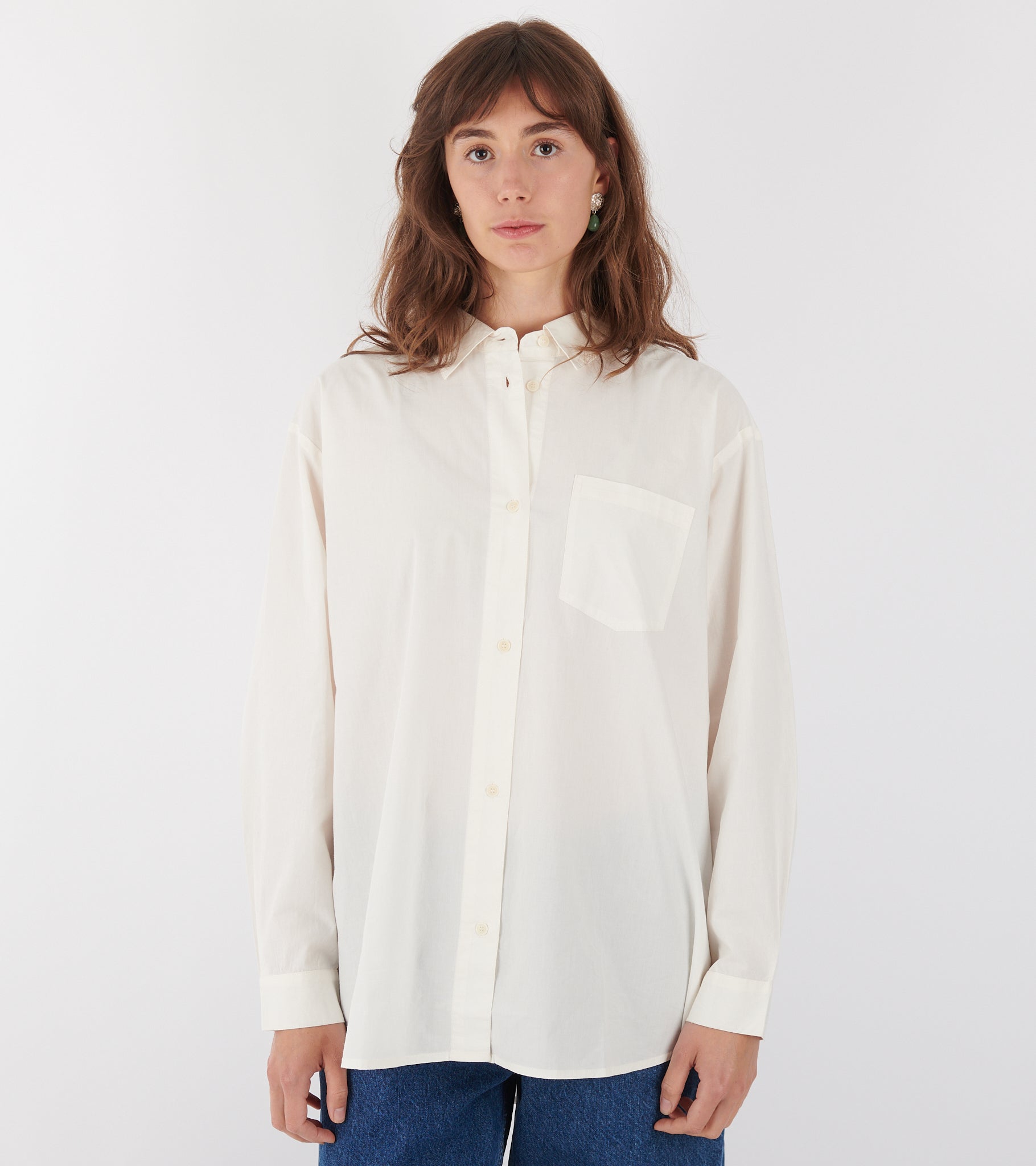 Edgar Shirt Light Cream