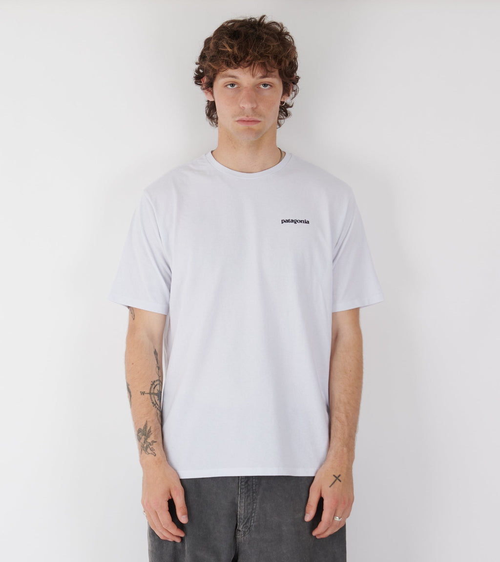 M's P-6 Logo Responsibili-Tee White