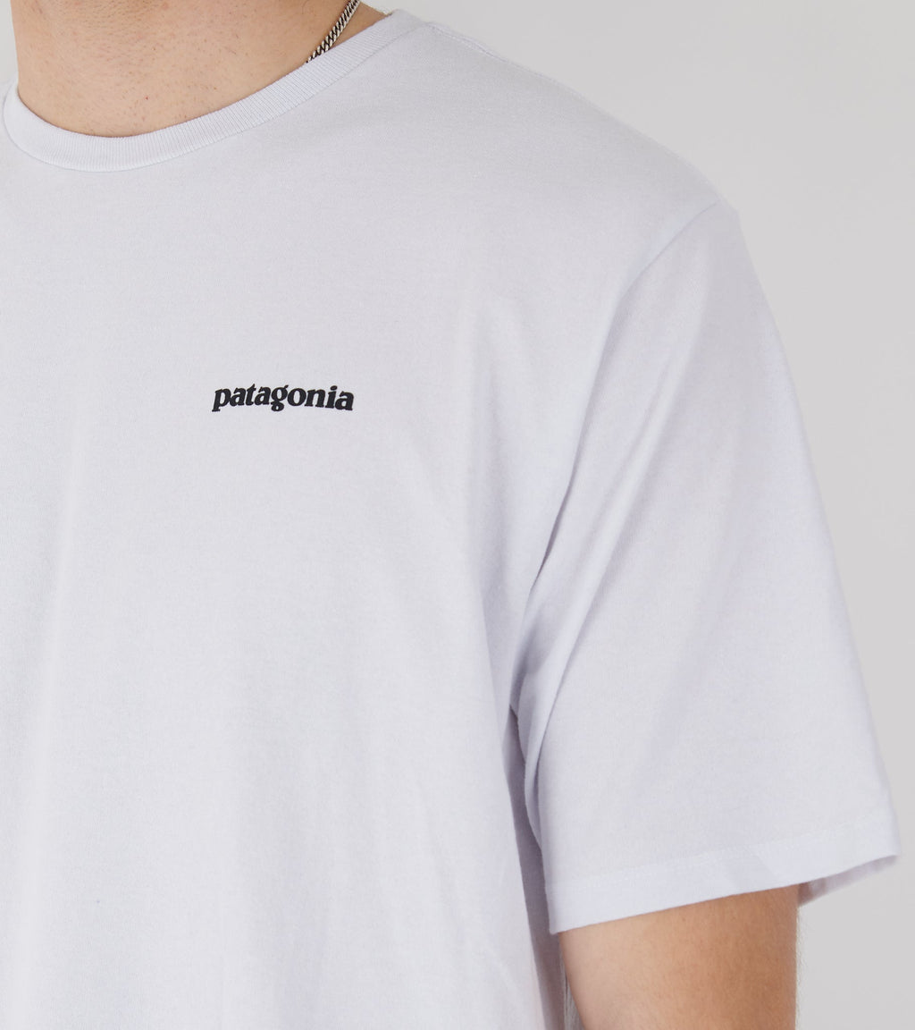 M's P-6 Logo Responsibili-Tee White