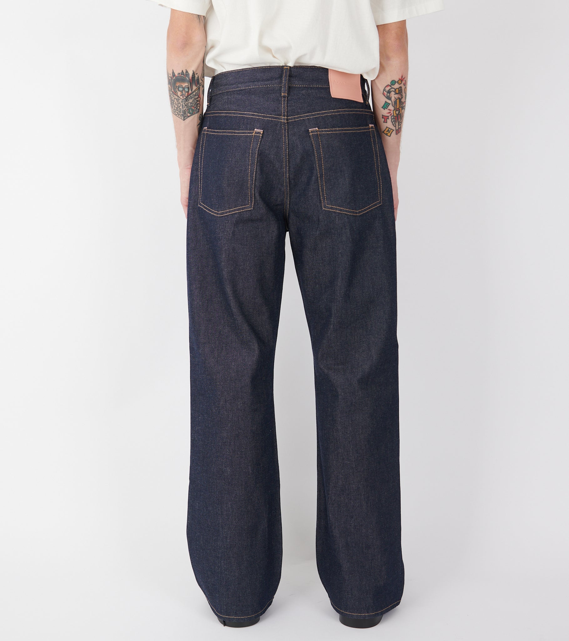 2021M Jeans New Raw Indigo Blue