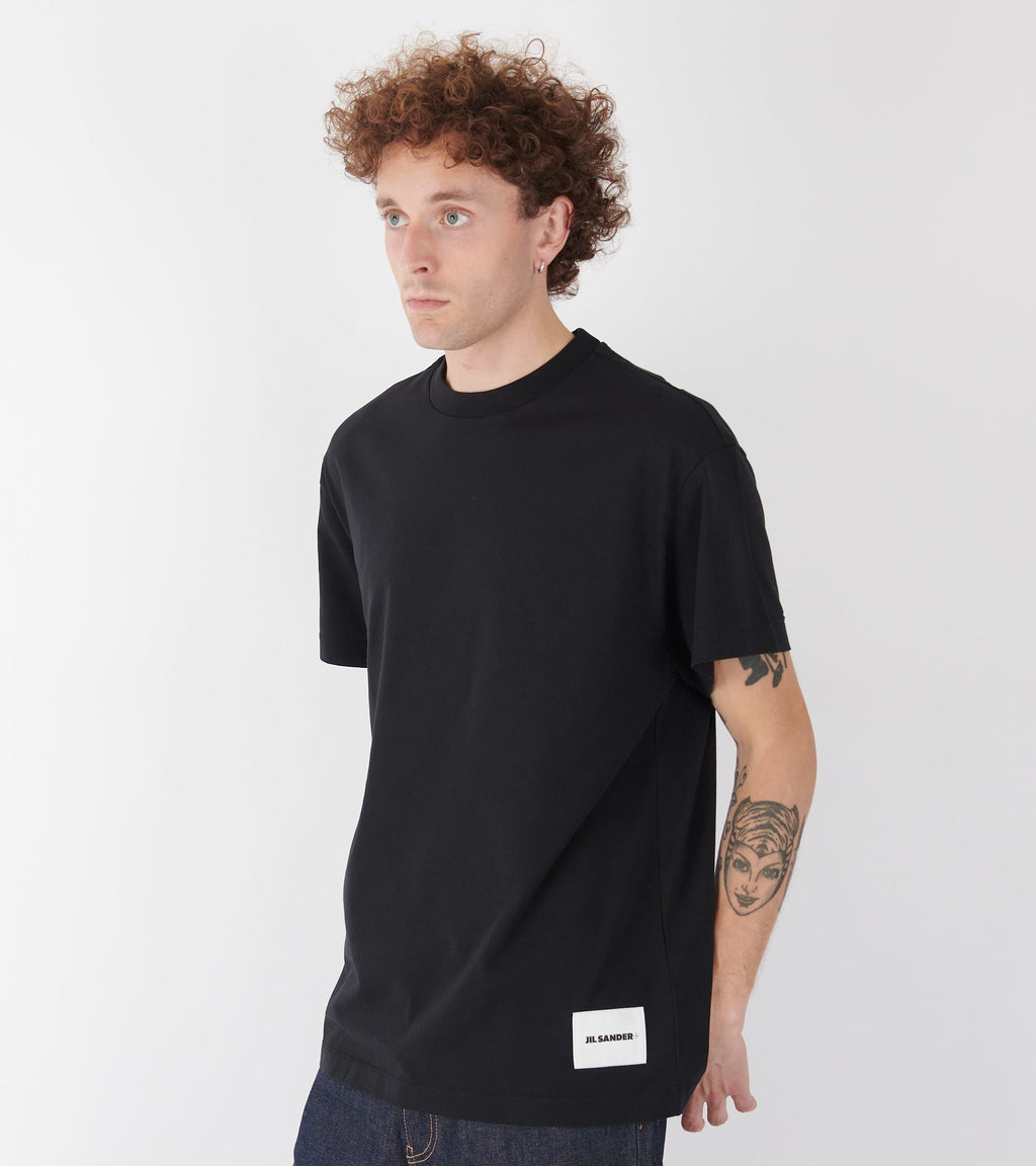3-Pack Short-Sleeved T-shirt Black