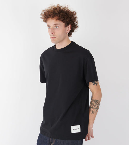 3-Pack Short-Sleeved T-shirt Black