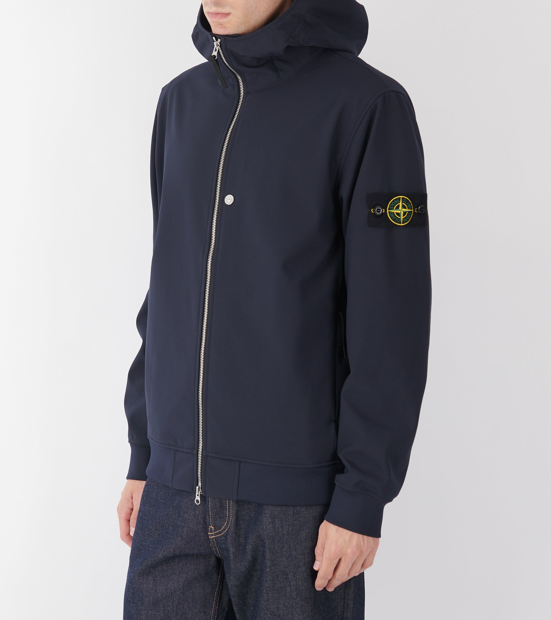 Soft Shell-R E.dye Technology Jacket Navy