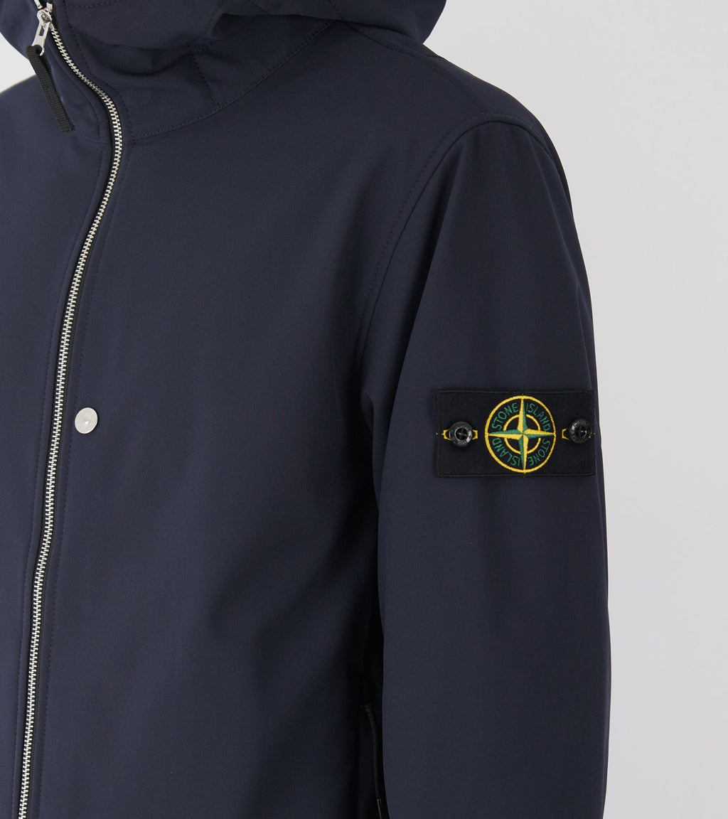 Soft Shell-R E.dye Technology Jacket Navy
