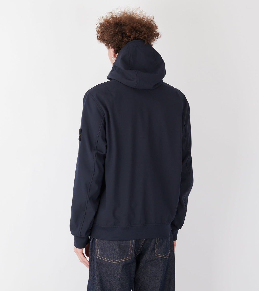 Soft Shell-R E.dye Technology Jacket Navy