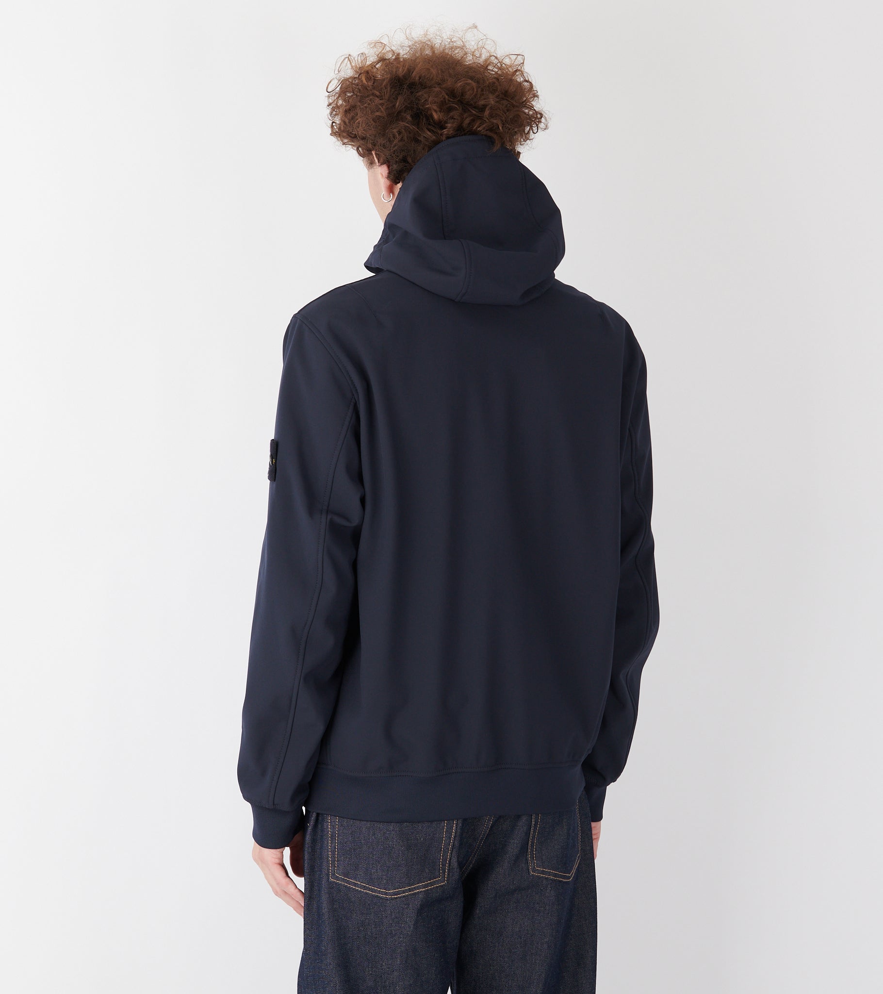 Soft Shell-R E.dye Technology Jacket Navy