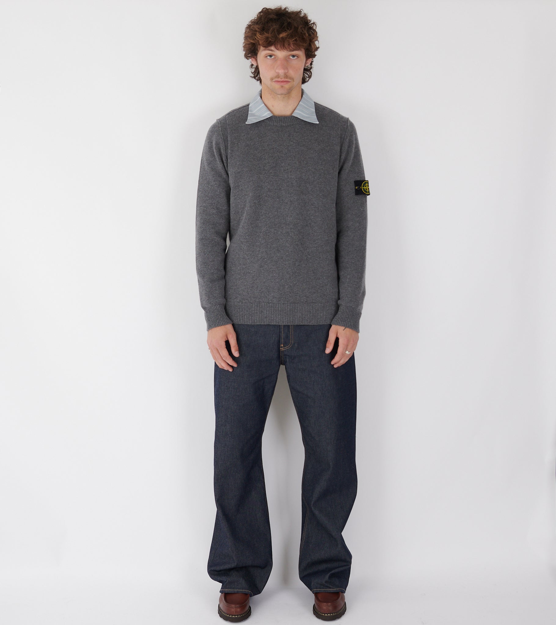 Knitted Crewneck Grey