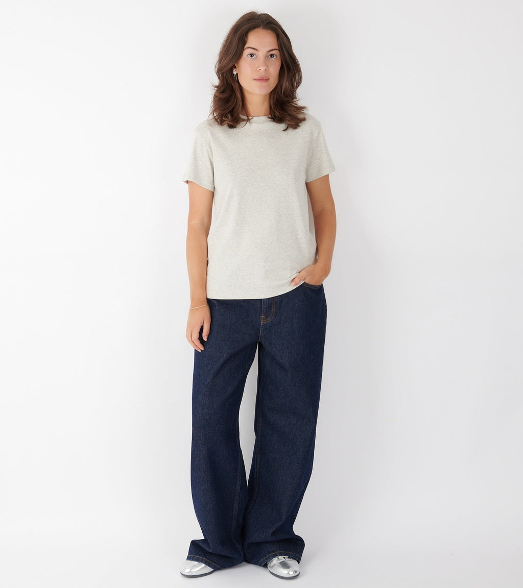 Monica Tee Heather Grey
