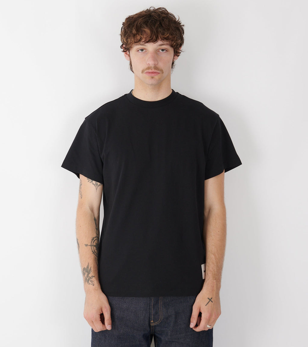 3-Pack Short-Sleeved T-shirt Black