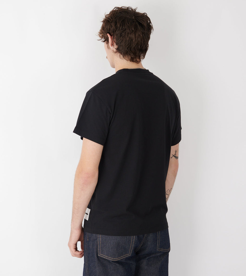 3-Pack Short-Sleeved T-shirt Black