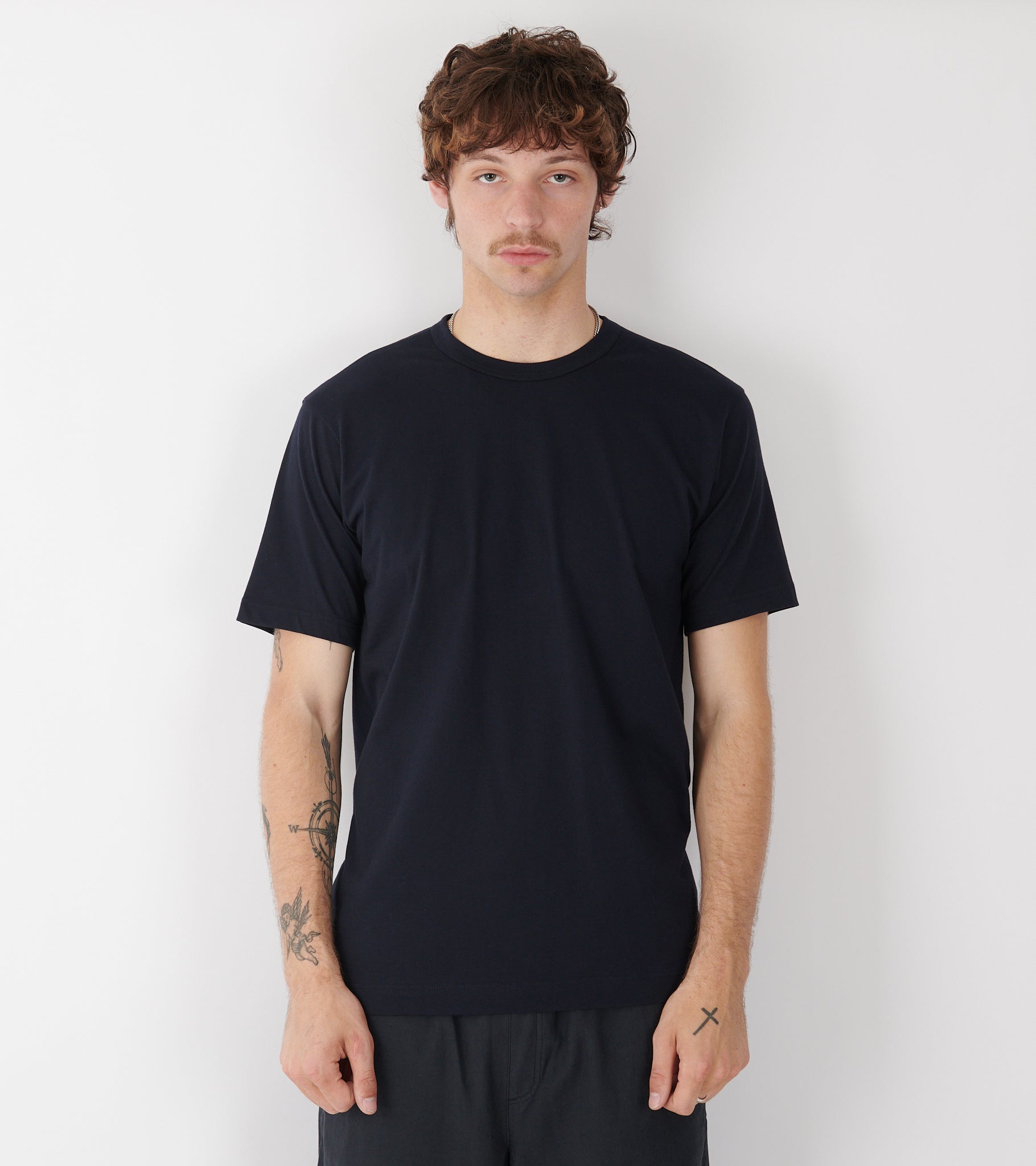 Cotton T-shirt Dark Navy