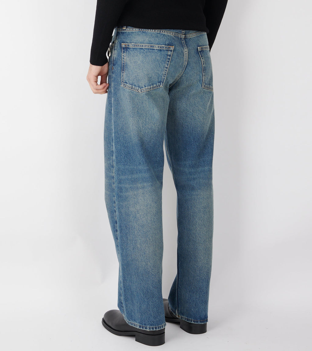 Loose Jeans Dark Blue Vintage