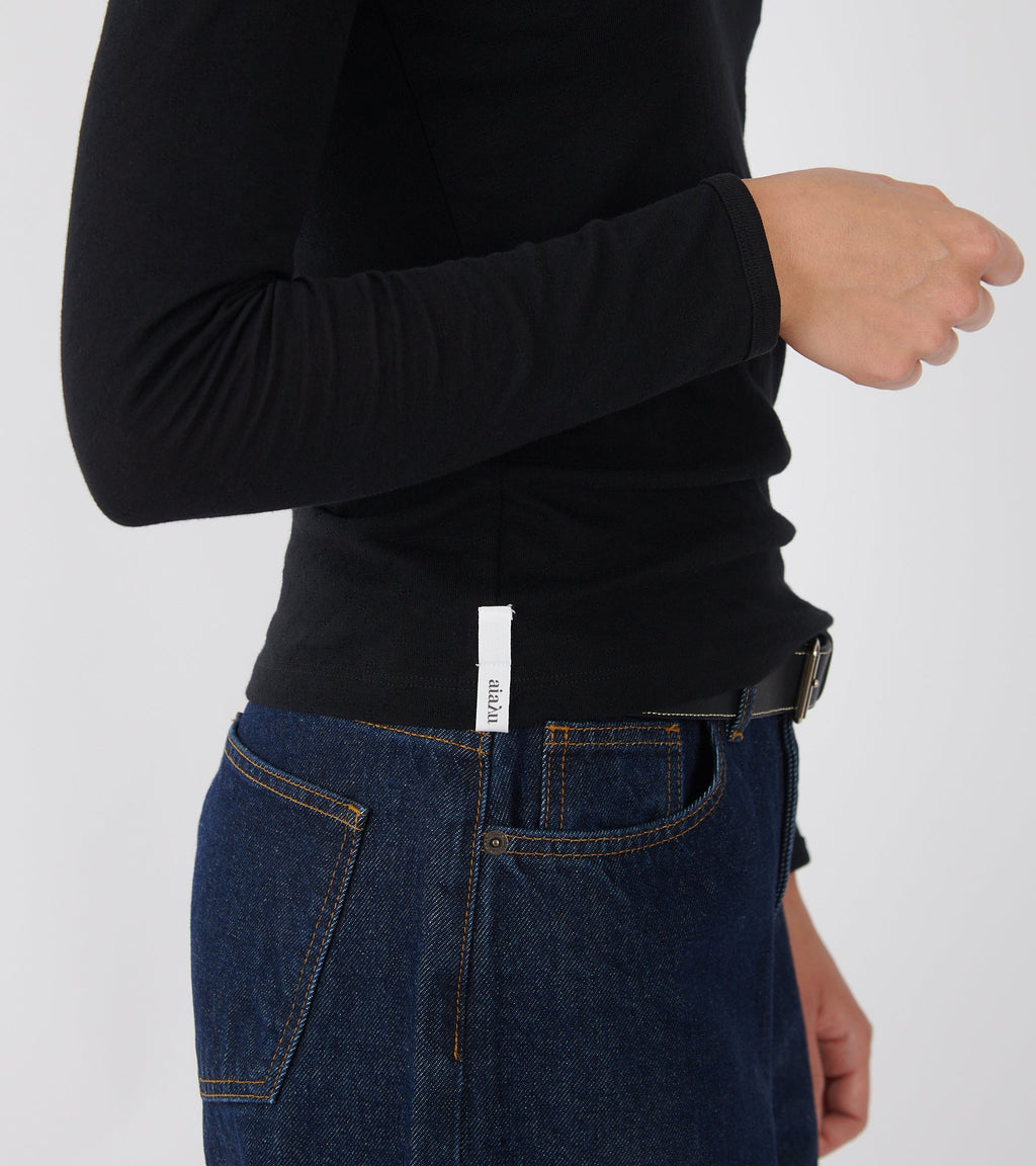 Messhu Long Sleeve Black