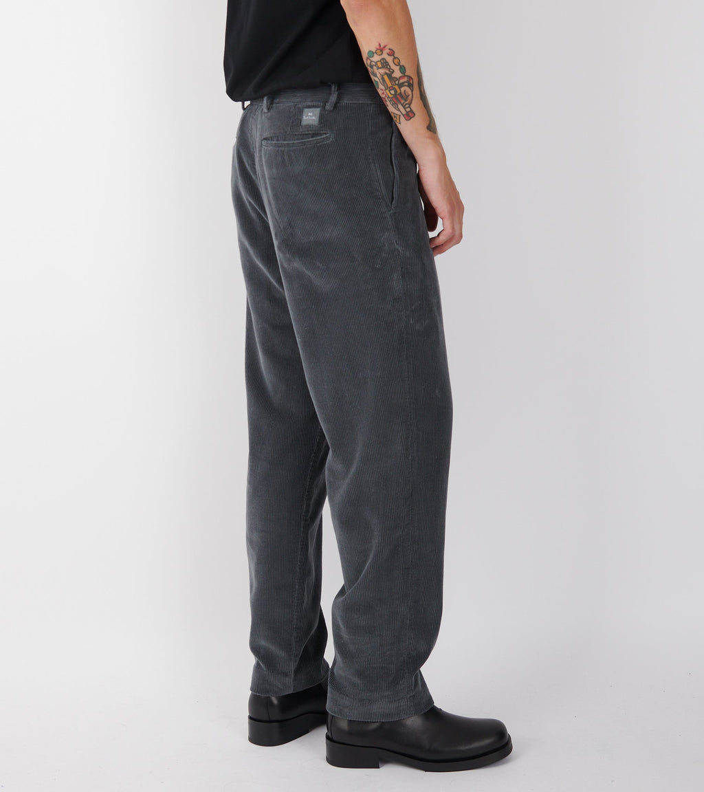 Corduroy Trousers Dark Grey