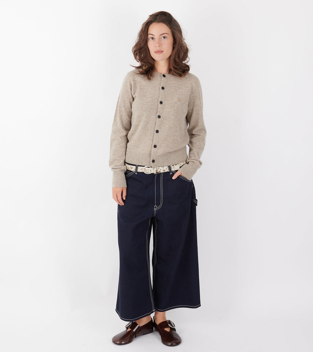 Cannolo Buckle Ballerina Dark Earth