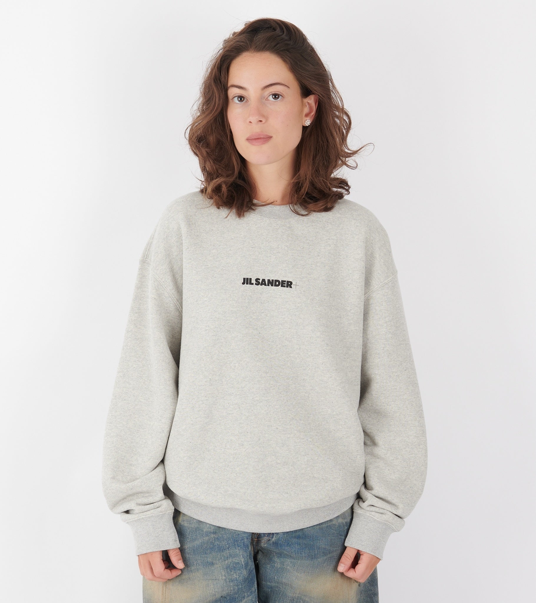 Logo Sweatshirt Grey Melange