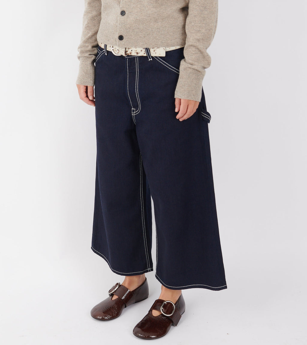 Cannolo Buckle Ballerina Dark Earth