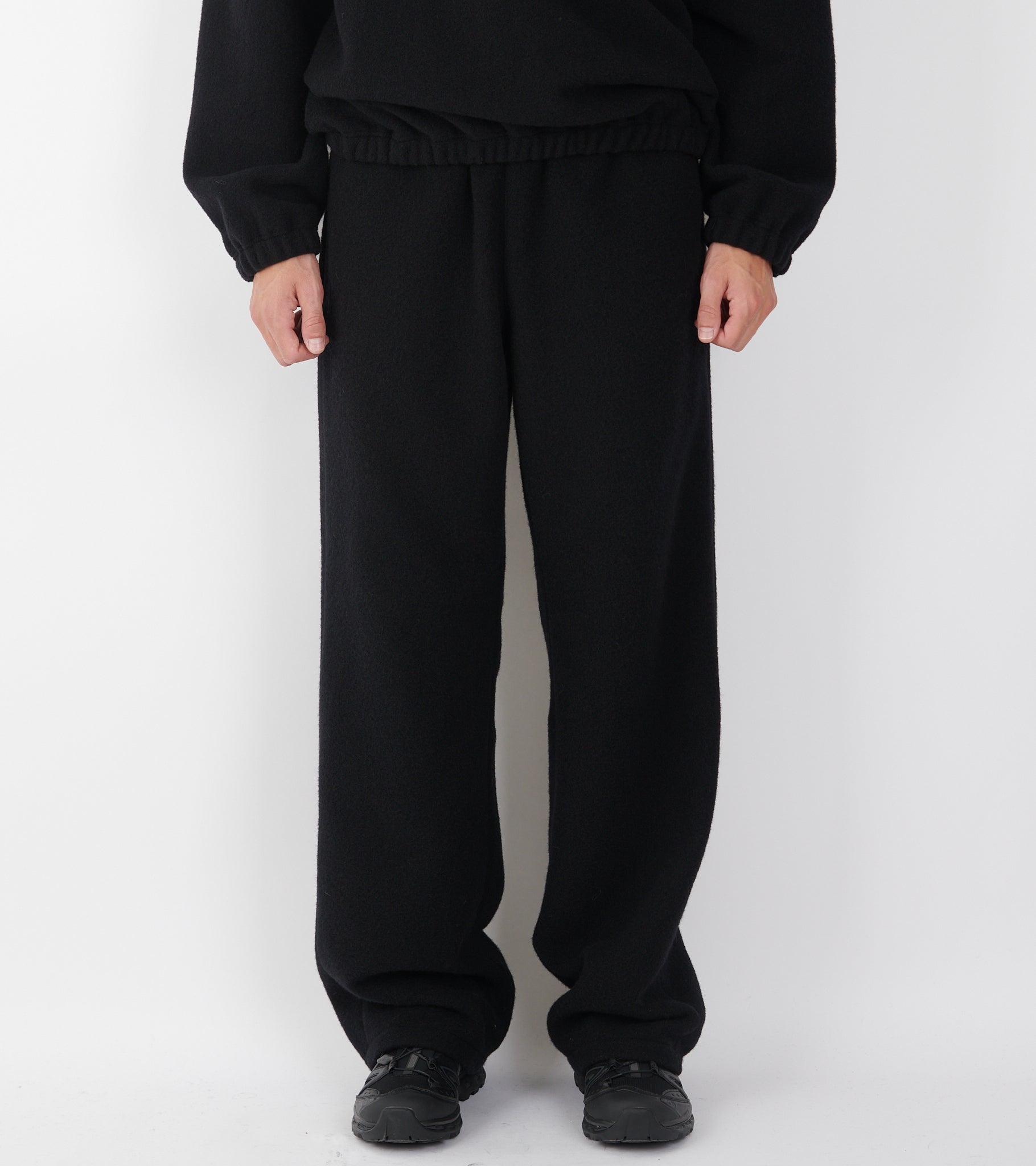 Fleece Trousers Black