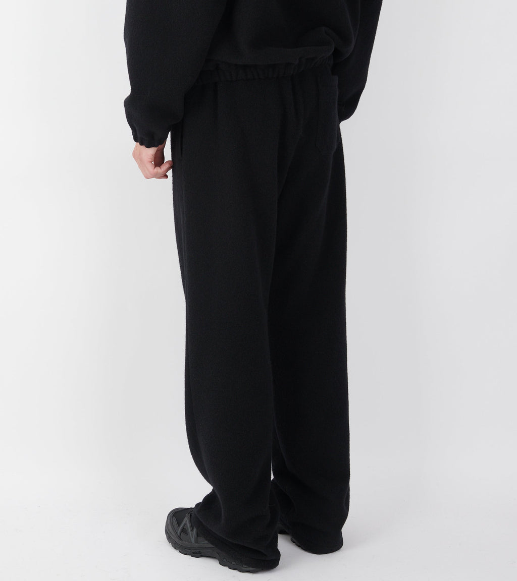 Fleece Trousers Black